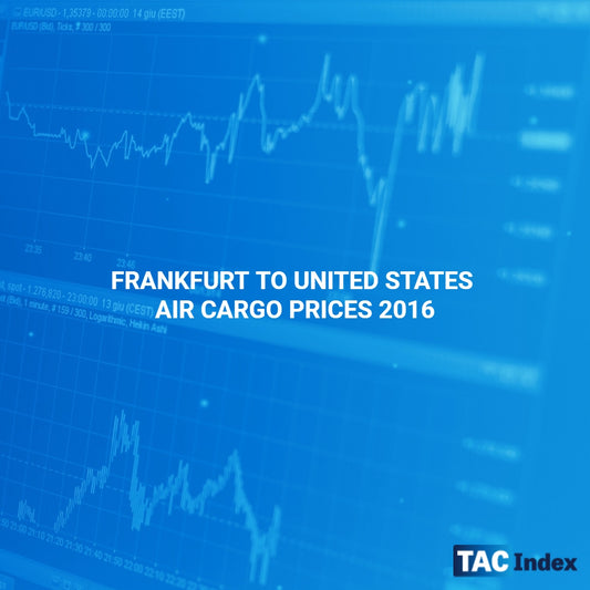 FRANKFURT TO UNITED STATES AIR CARGO PRICES 2016