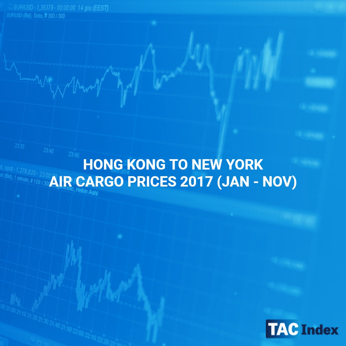 HONG KONG TO NEW YORK CITY AIR CARGO PRICES 2017 (JAN-NOV)