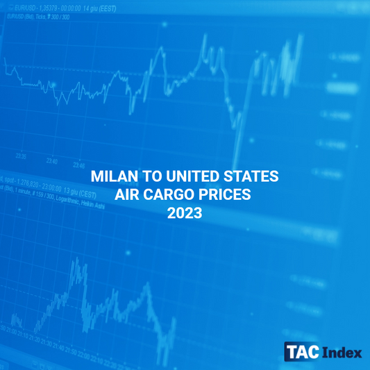 MILAN TO UNITED STATES AIR CARGO PRICES 2023