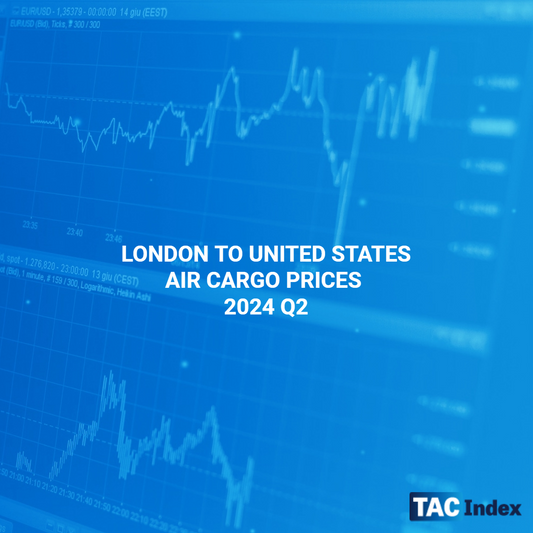 LONDON TO UNITED STATES AIR CARGO PRICES 2024 Q2