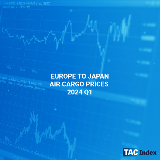 EUROPE TO JAPAN AIR CARGO PRICES 2024 Q1